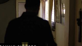 Man fucks girl caught masturbating hard