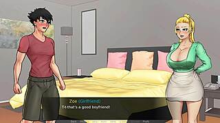 Licking my big titty girlfriends pussy in confined with goddesses part 2