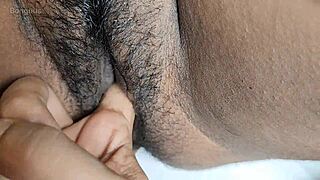 lady tailor touches my dick then i fucked her cum on her leg