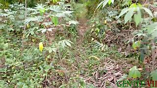 cought having sex with a farmer in the forest