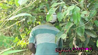 Caught in the bush rampant lifestyle in africa