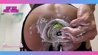 bonnie naughty taking a 16 oz energy drink can up her asshole full video bonnienympha