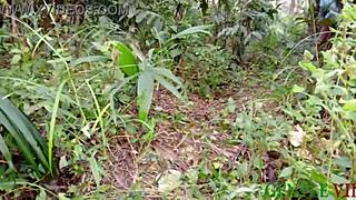 cought having sex with a farmer in the forest