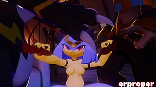 Vrchat characters team up in game