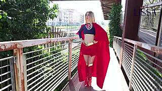 this young 18+ supergirl is tricked by an old man and taken to his secret lair