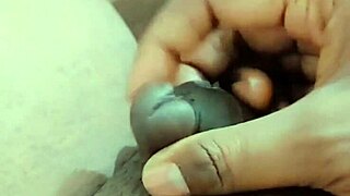 Sissy tries to get limp clitty hard