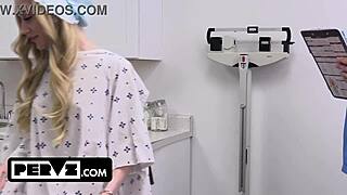 Religious Teen Emma Gets Sloppy Creampie From Perv Doctor