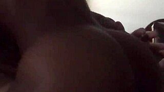 black teen loves riding big white cock