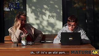 mature4k he was a virgin but this milf turned him on immediately