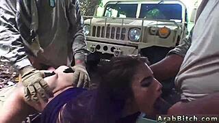 arab army teen gets hardcore outdoors