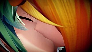Cartoon girls kiss each other in this compilation!