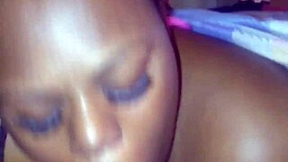 pretty chocolate ssbbw bent over for big black cock