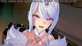 Odette the cute ballerina fucks on theater stage in full pov