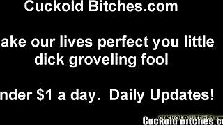 You Get To See How A Real Man Fucks Your Wife In Femdom Humiliation