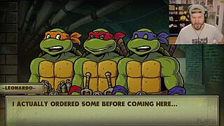 Discussing the disappointing conclusion of the Teen 18+ Age Mutant Ninja Turtles mating season episode