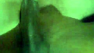 British girlfriend creaming on big black cock, what a monster!