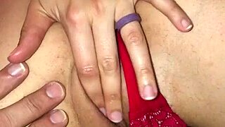 Wife Feels Intense Pleasure Rubbing Her Wet Pussy and Fingering Deeply