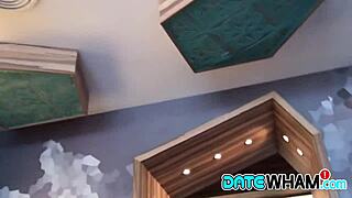 Smoking Hot Blonde Gets Her Fat Ass Smashed Hard On First Date In Garage