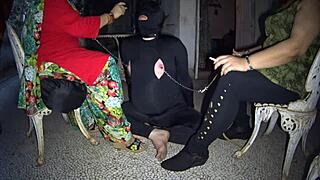 Mistress Makali uses ashtray