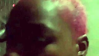 cock sucking cousin blows black dick on campus