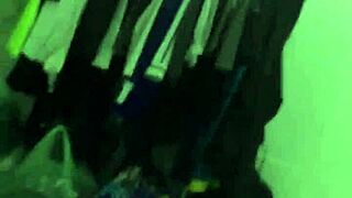 homemade massage turns playful