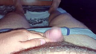 Big Cock Amateur Stroking His Monster Shaft!