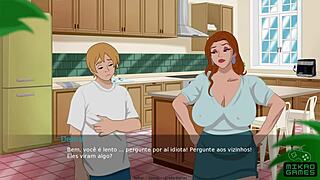 Secret House Ep 4: Did I Masturbate Watching Hot Milf in Panties on Sofa?