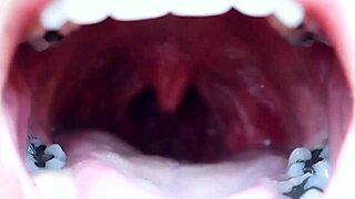 Hungry Giantess Towers Over Tiny Figures In Fetish Play