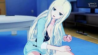 irina jelavic guides your masturbation session with hot instructions! wow... 😈