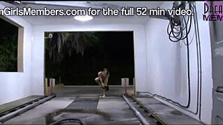 skinny dipping in a stranger's pool