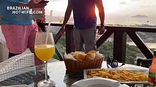 i got the brazilian guy in micro bikini and cuckolded again