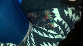 garage blowjob by sexy latina brunette debut