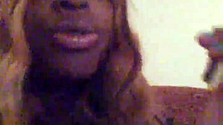 Black and blonde pornstars indulge in 420 fetish in POV video