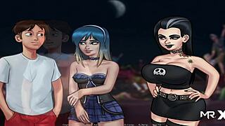 Summertimesaga - Old Classmates Dancing On The Rooftop E2 76