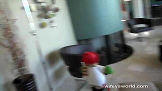 Fuck My Hot Wife's Brunette MILF Mouth Hard And Swallow Cum!