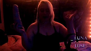 Unboxing Big Tits BBW Dildo