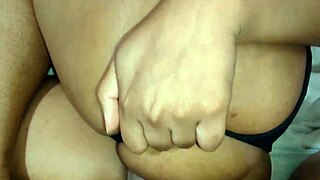 Teen stepdaughter's huge ass addicted to anal