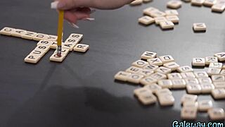 Violet Starr and Freya Parker dive into juicy pussy licking for wild fun with hairy brunette action