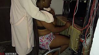 her seductive doggy moves steal the show