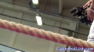 hairy wrestling babe got my pussy licked so good