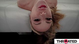 Anna Claire Clouds Gets Throated Hard!