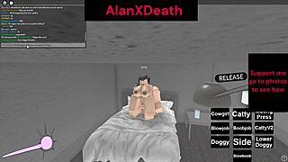 she was enjoying it but the game got banned in roblox