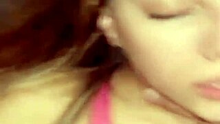 luego de ver unas pelis mi amiga insiste en tragarse mi leche