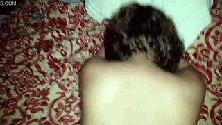 Amateur wife gets doggy style in hotel room