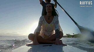 Ana rothbard, you're so horny masturbating on the paddle