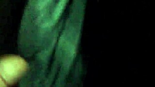 Retro blue film featuring cock and tattoo from 2016