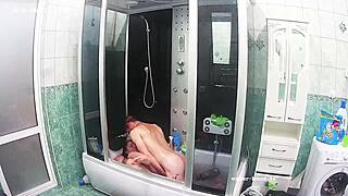 i witnessed intense hardcore group action in the hostel community bath.