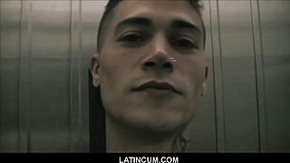 Hey, check this amateur Latino's first gay POV encounter! 😜