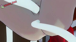 Futa Pyrrha bangs Weiss in hot anime compilation.