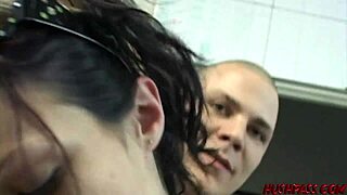 Coed Aubrey Feels Intense Pleasure As A Naughty Frat House Slut In Public